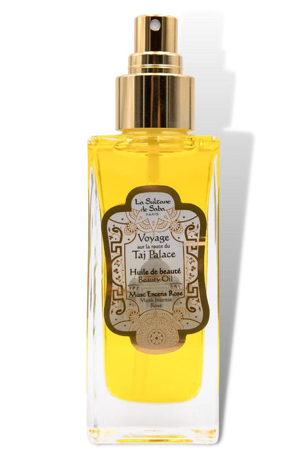 Beauty Oil - Rose Musc Encens - Journey To The Taj Palace
