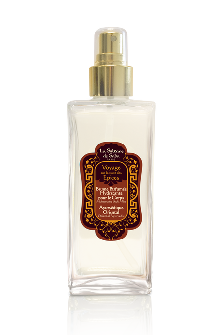 Moisturizing Body Mist - Ayurvedic Treatment - Amber Vanilla Patchouli Journey To The Spices Route
