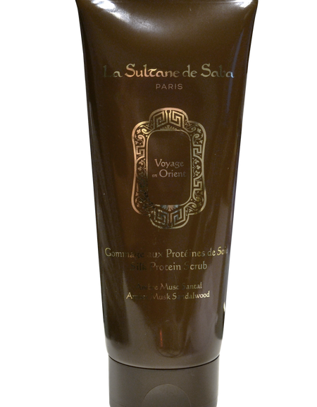 Silk Protein Scrub - Amber Musk Sandalwood - Journey to the East