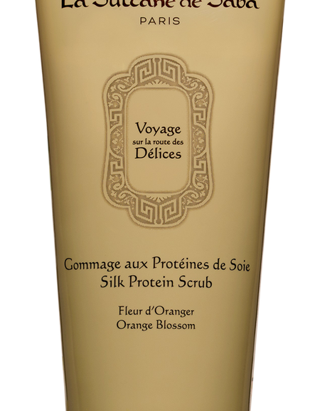 Silk protein scrub - Orange Blossom - Road of Delights