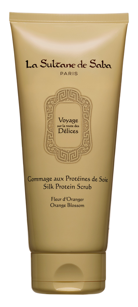 Silk protein scrub - Orange Blossom - Road of Delights