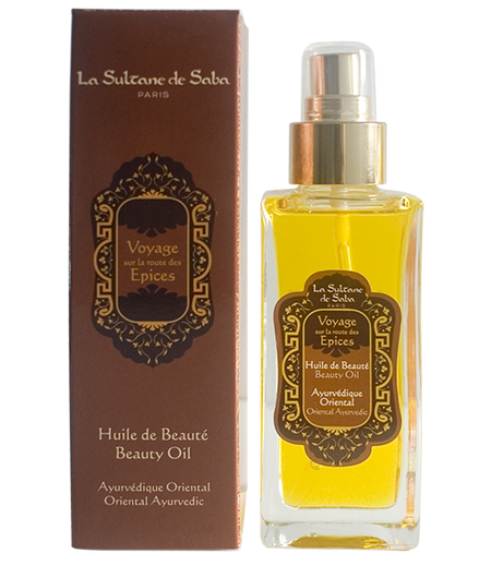 Beauty Oil - Ayurvedic Treatment - Amber Vanilla Patchouli Journey To The Spices Route