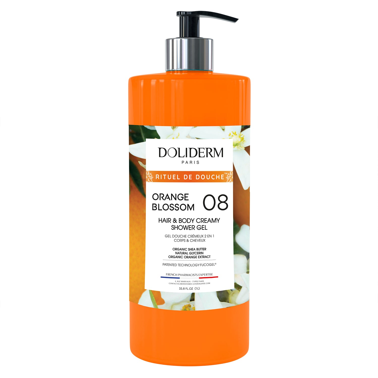 Solinotes Orange Blossom Revitalising Shower Gel, 10.14 Oz