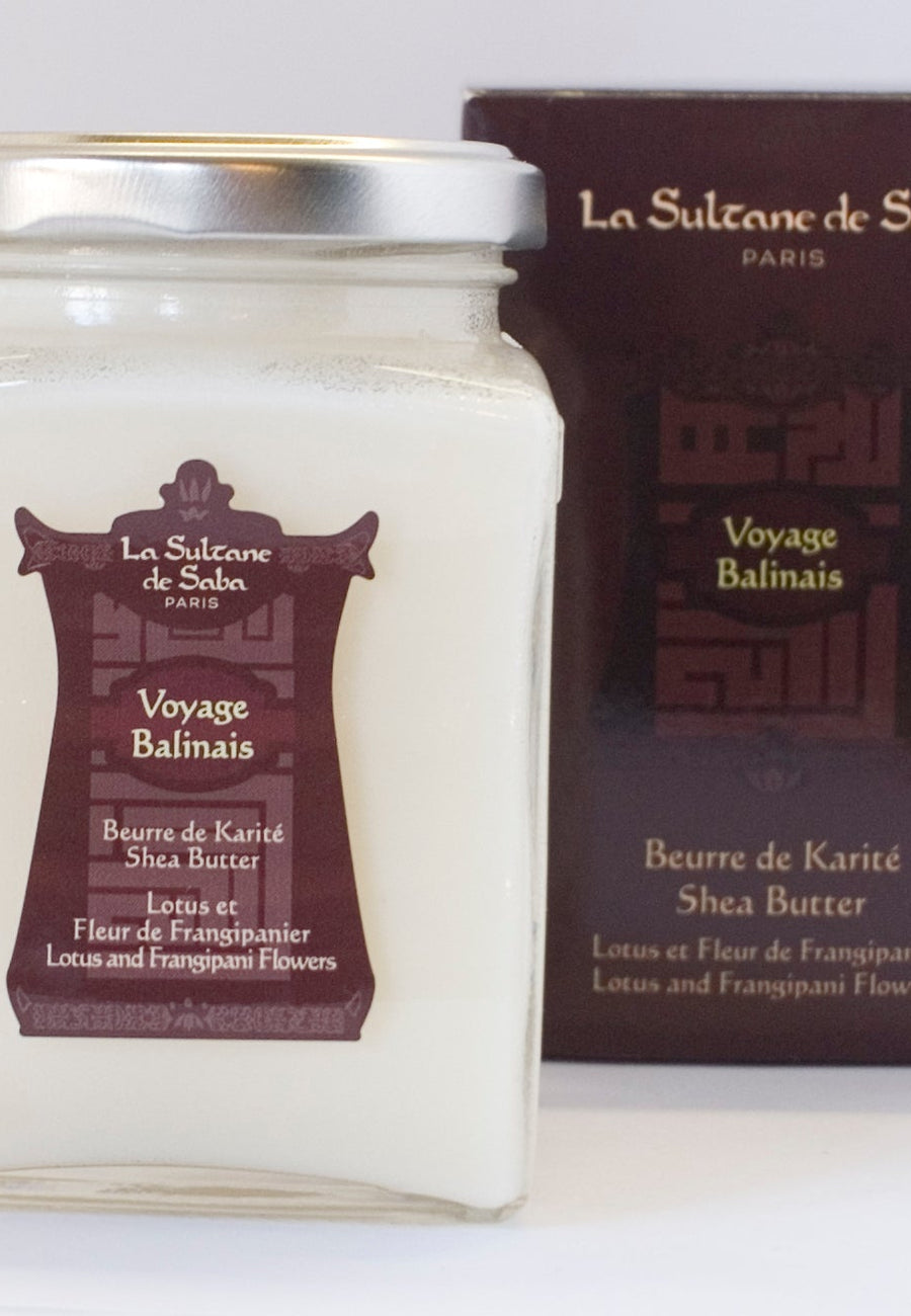 Shea butter - Lotus and Frangipani Flower - Journey to Bali
