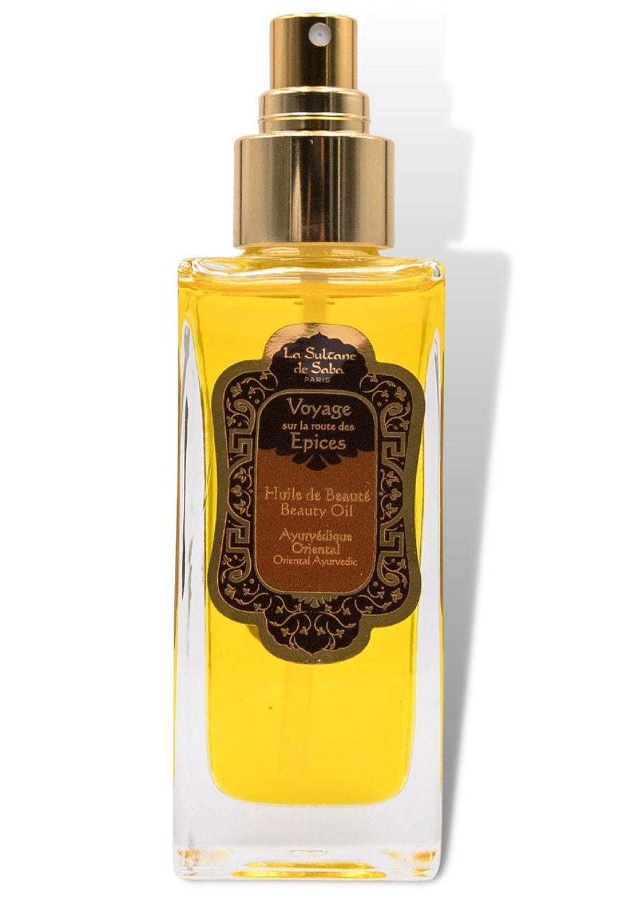 Beauty Oil - Ayurvedic Treatment - Amber Vanilla Patchouli Journey To The Spices Route