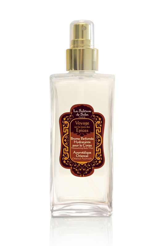 Moisturizing Body Mist - Ayurvedic Treatment - Amber Vanilla Patchouli Journey To The Spices Route