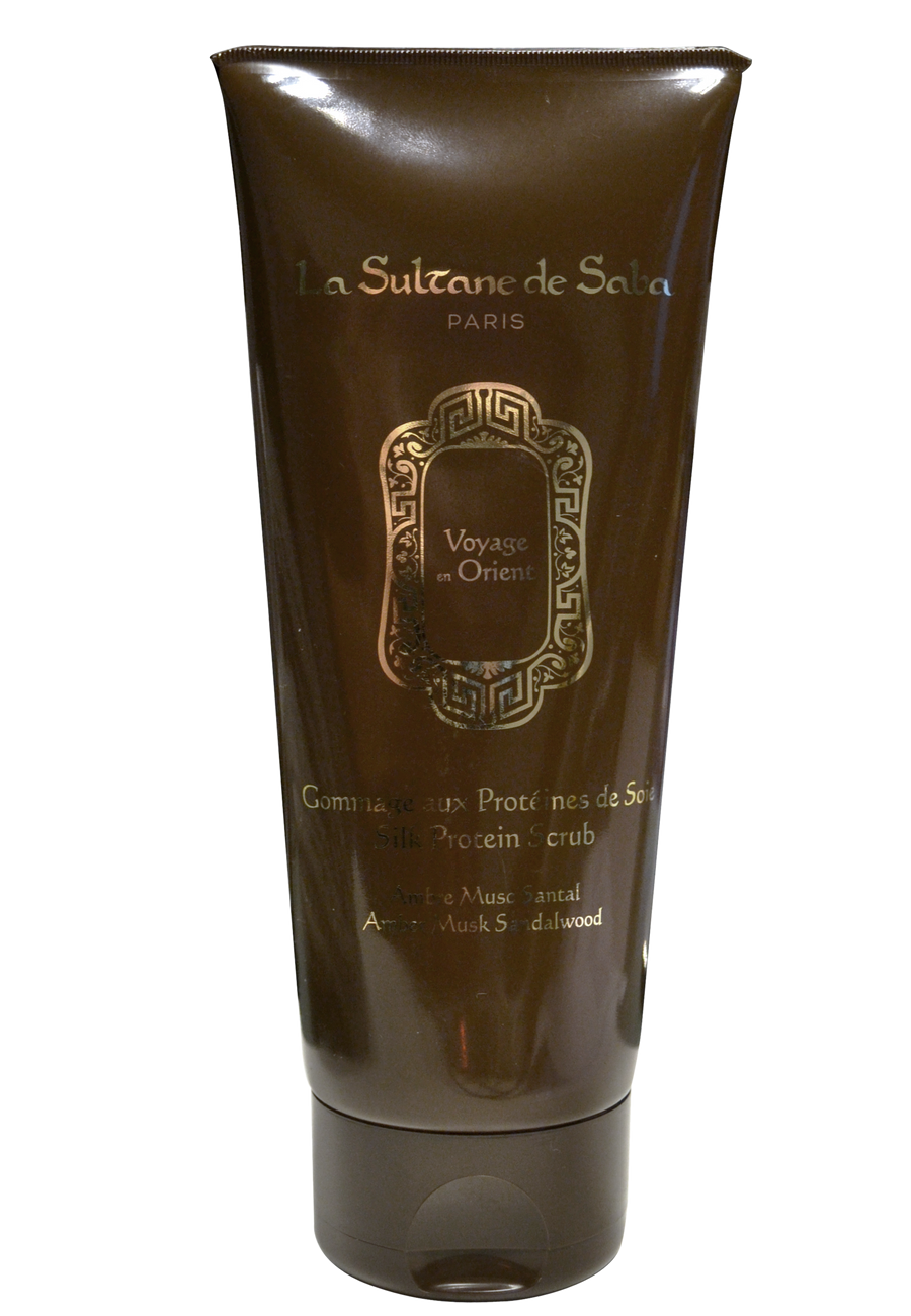 Silk Protein Scrub - Amber Musk Sandalwood - Journey to the East