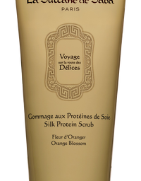 Silk protein scrub - Orange Blossom - Road of Delights
