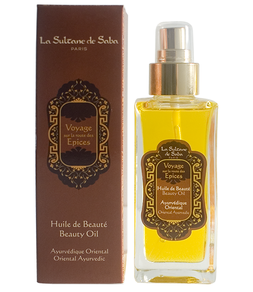 Beauty Oil - Ayurvedic Treatment - Amber Vanilla Patchouli Journey To The Spices Route