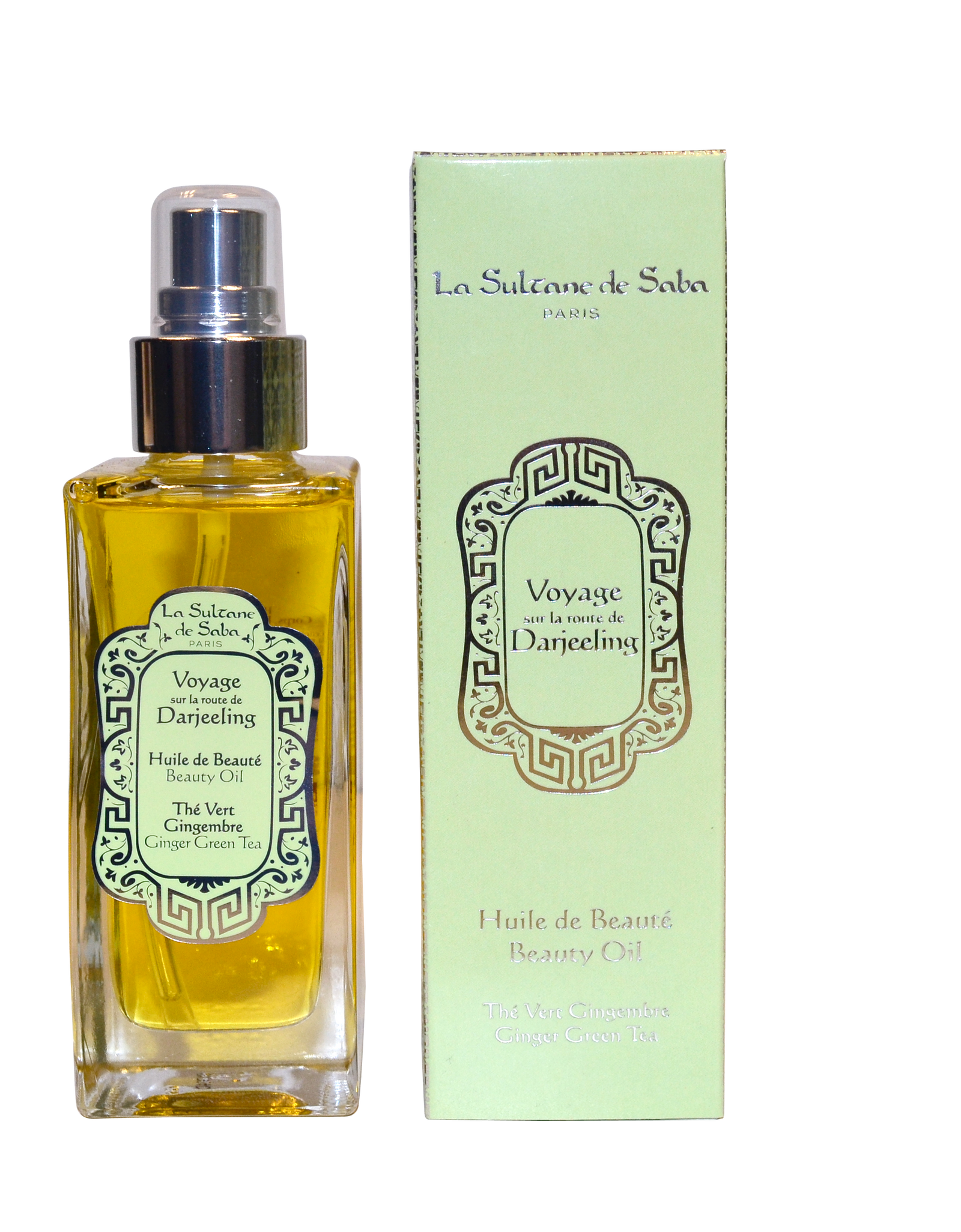 Beauty Oil -  Green Tea & Ginger - Journey To The Route of Darjeeling