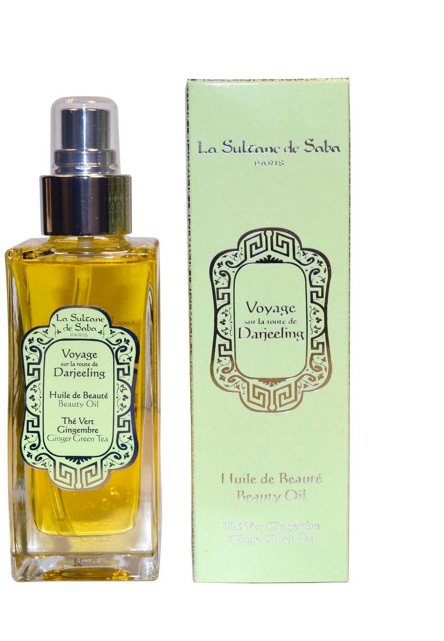 Beauty Oil -  Green Tea & Ginger - Journey To The Route of Darjeeling