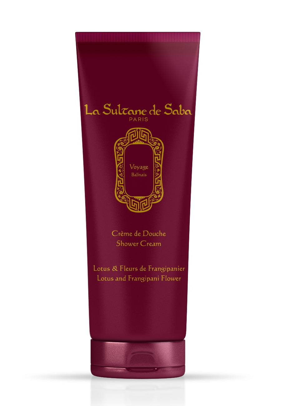 Shower Cream -  Lotus and Frangipani Flower - Journey to Bali