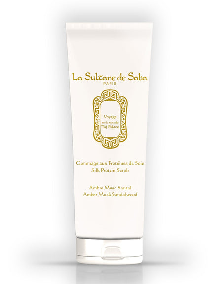 Silk Protein Scrub -  Musk Incense Rose - Taj Palace Journey