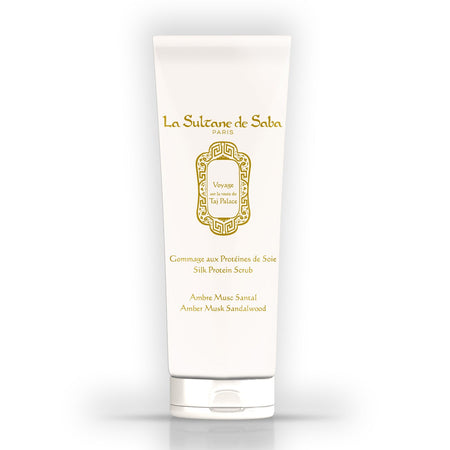 Silk Protein Scrub -  Musk Incense Rose - Taj Palace Journey