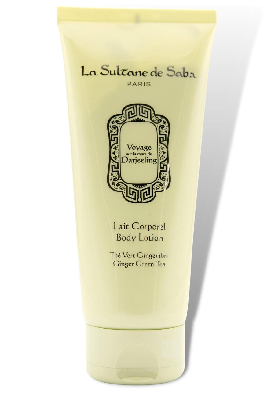 Body Lotion - Ginger Green Tea Journey To The Route Of Darjeeling