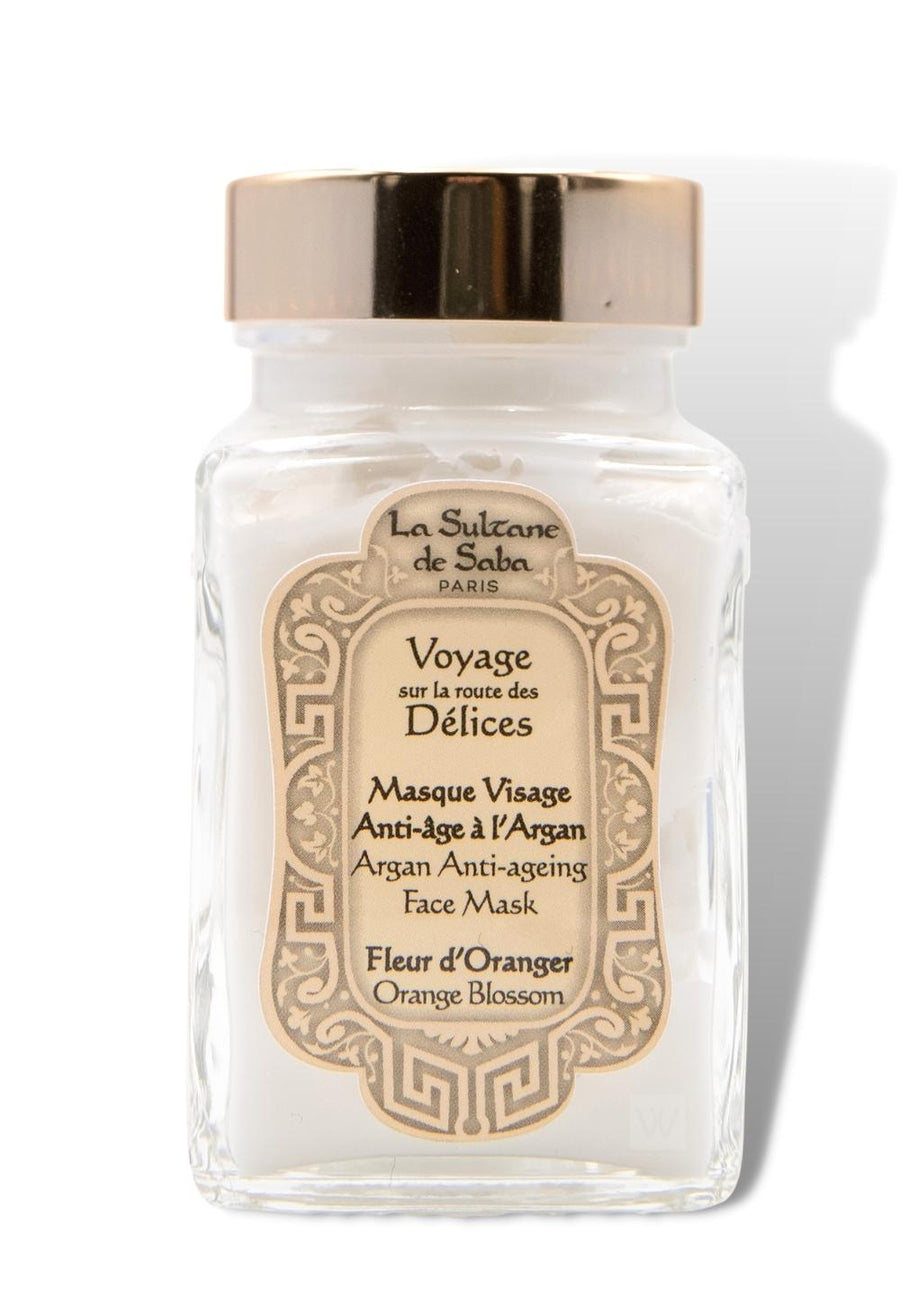 Face Mask - Argan and Orange Blossom - Journey To The Route Of Delights