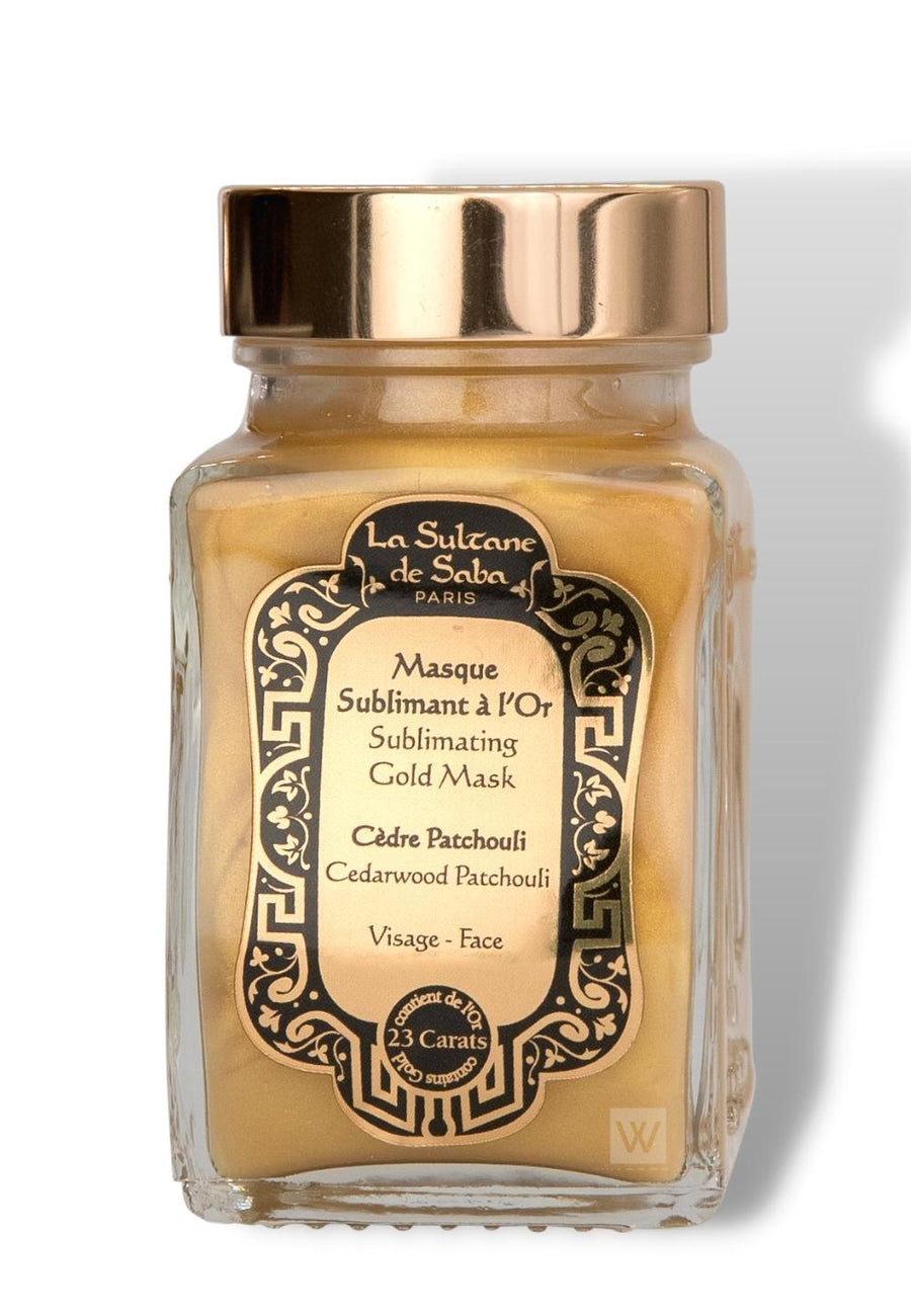 Face Mask - Gold : Cedar & Patchouli