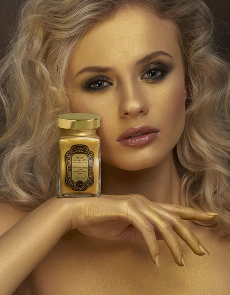 Face Mask - Gold : Cedar & Patchouli