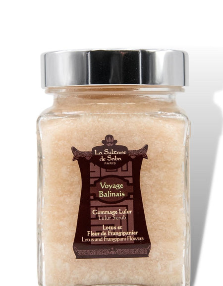 Body Scrub - Lotus and Frangipani Flower -Journey to Bali
