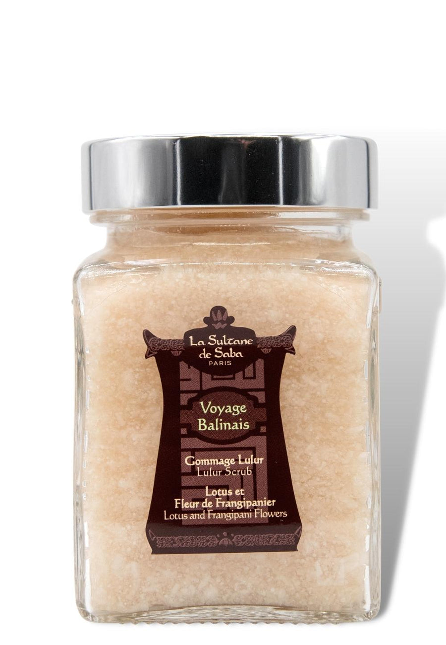 Body Scrub - Lotus and Frangipani Flower -Journey to Bali