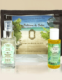 Travel Kit - Island & Monoï - Tiara Flowers And Aloe Vera - Journey To The Islands
