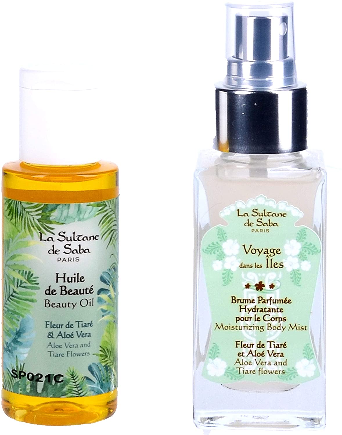 Travel Kit - Island & Monoï - Tiara Flowers And Aloe Vera - Journey To The Islands