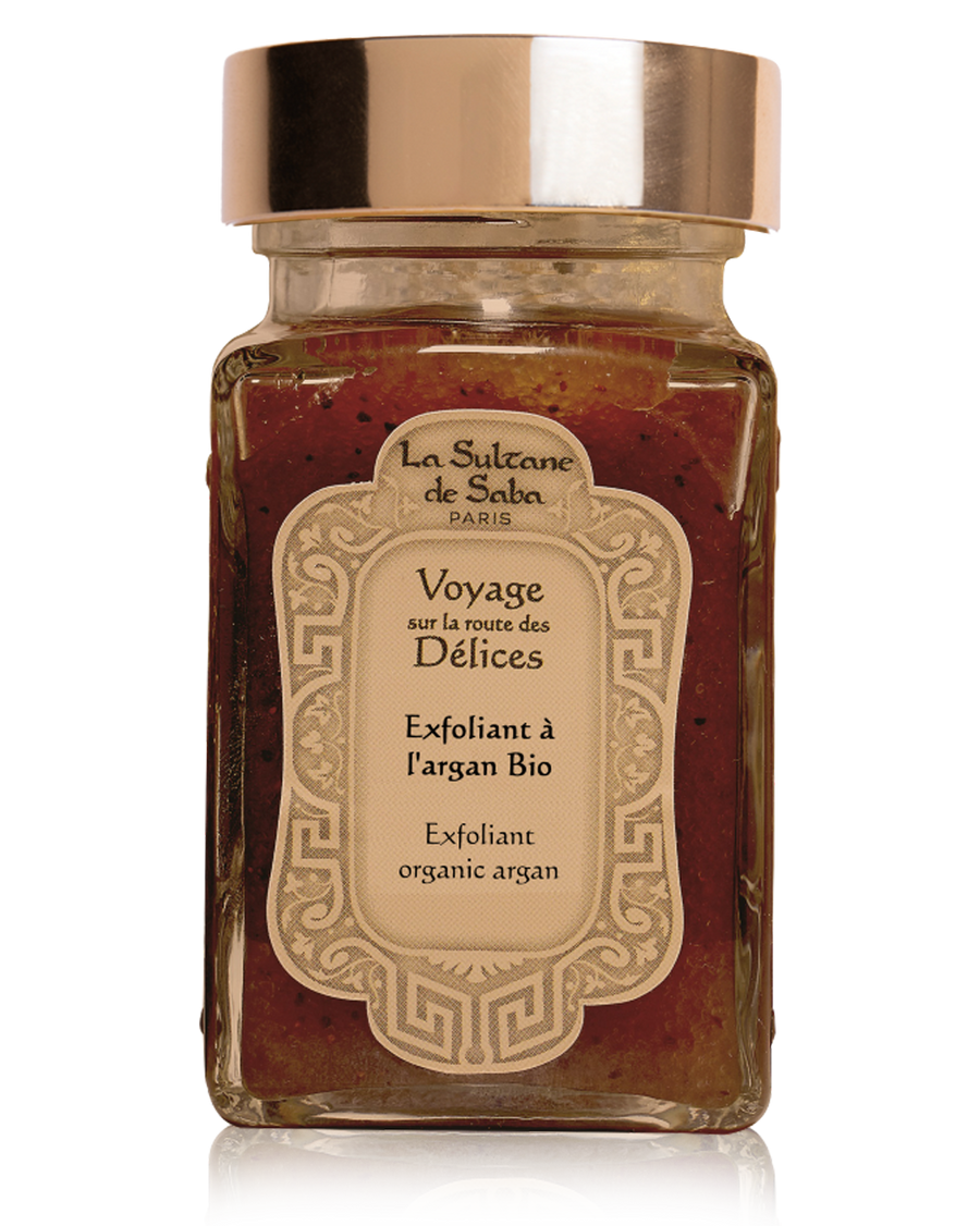 Face Scrub - Bio Argan & Orange Blossom - Journey To The Route Of Delights