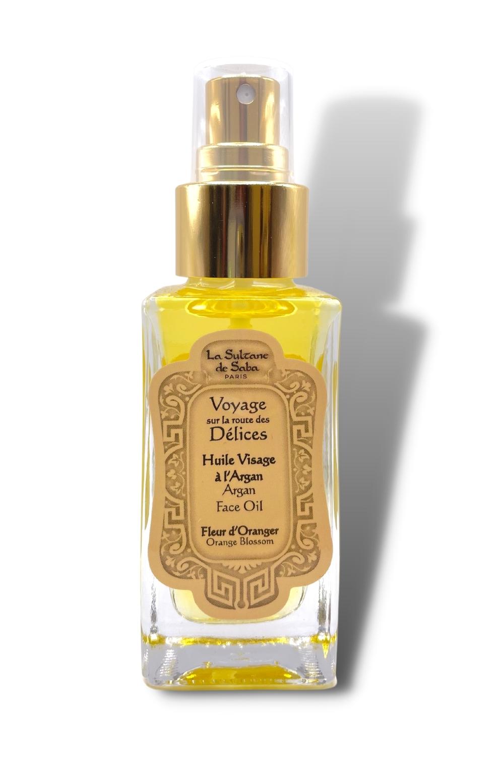 Face Oil - Argan & Orange Blossom - Journey To The Route Of Delight