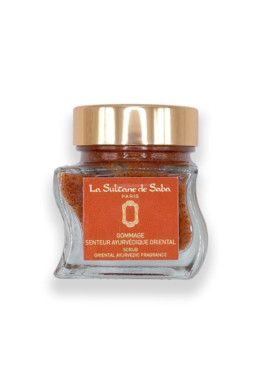 Body Scrub - Ayurvedic Treatment - Amber Vanilla Patchouli Journey To The Spices Route