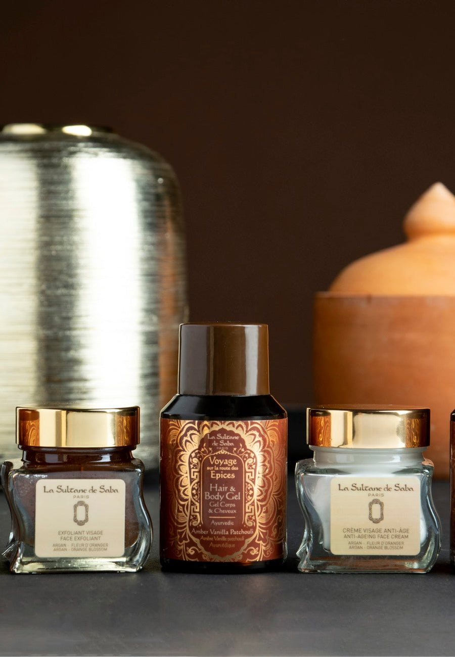 Pouch Gift Set - Ayurvedic & Orange Blossom Treatment