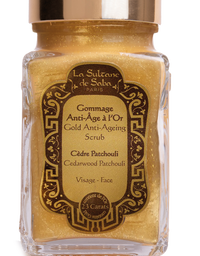 Face Scrub - Gold : Cedar & Patchouli
