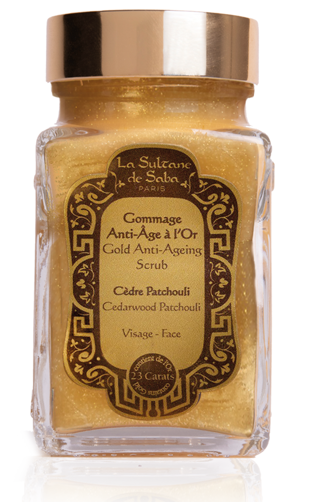 Face Scrub - Gold : Cedar & Patchouli