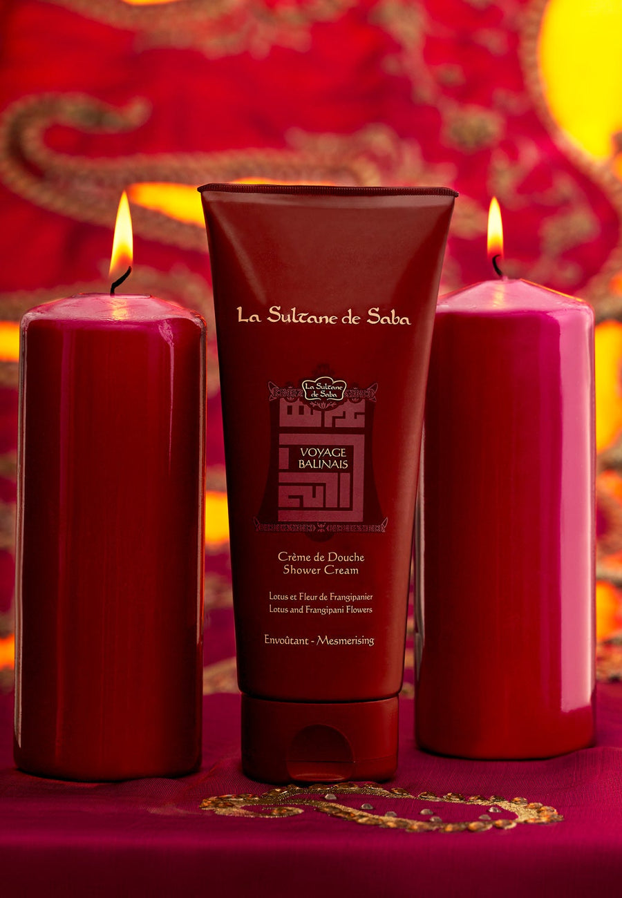Shower Cream -  Lotus and Frangipani Flower - Journey to Bali