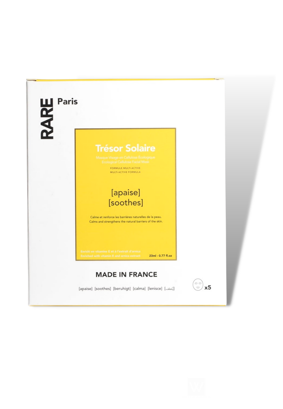 Trésor Solaire - Soothing Face Mask - Pack of 5